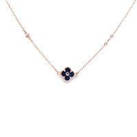 Necklace Lucos Woman in Silver Onice ESCO 755-NERO - ESCO 755-NERO